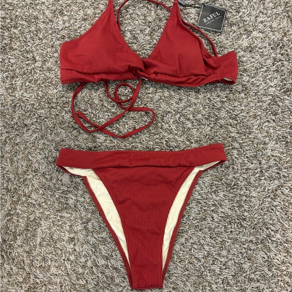 Zaful Burgundy Bikini. NWT - Picture 3 of 6
